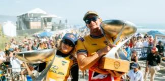 John John en Caitlin winnaars van de WSL 2024